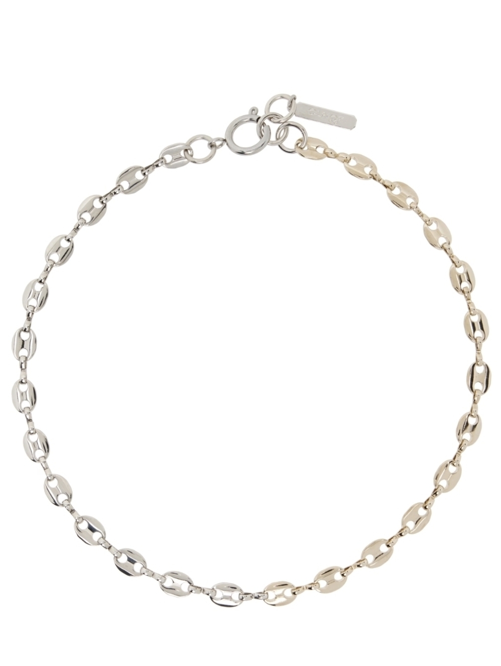Justine Clenquet • Two-Tone Gold & Silver Link • Joy Choker Necklace